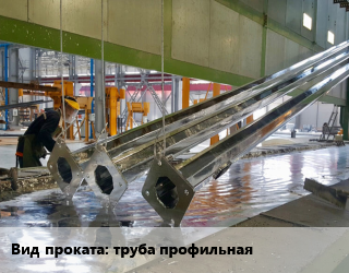 Оцинкование для проката категории Труба профильная